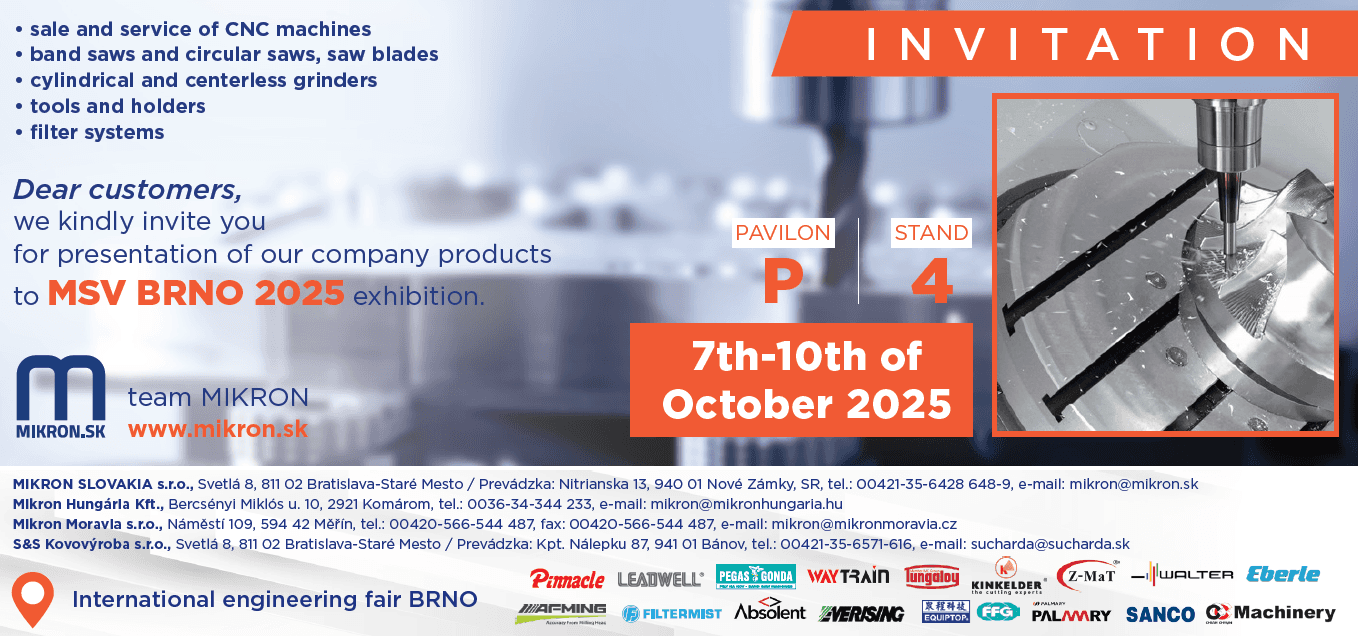Invitation to MVS BRNO 2025